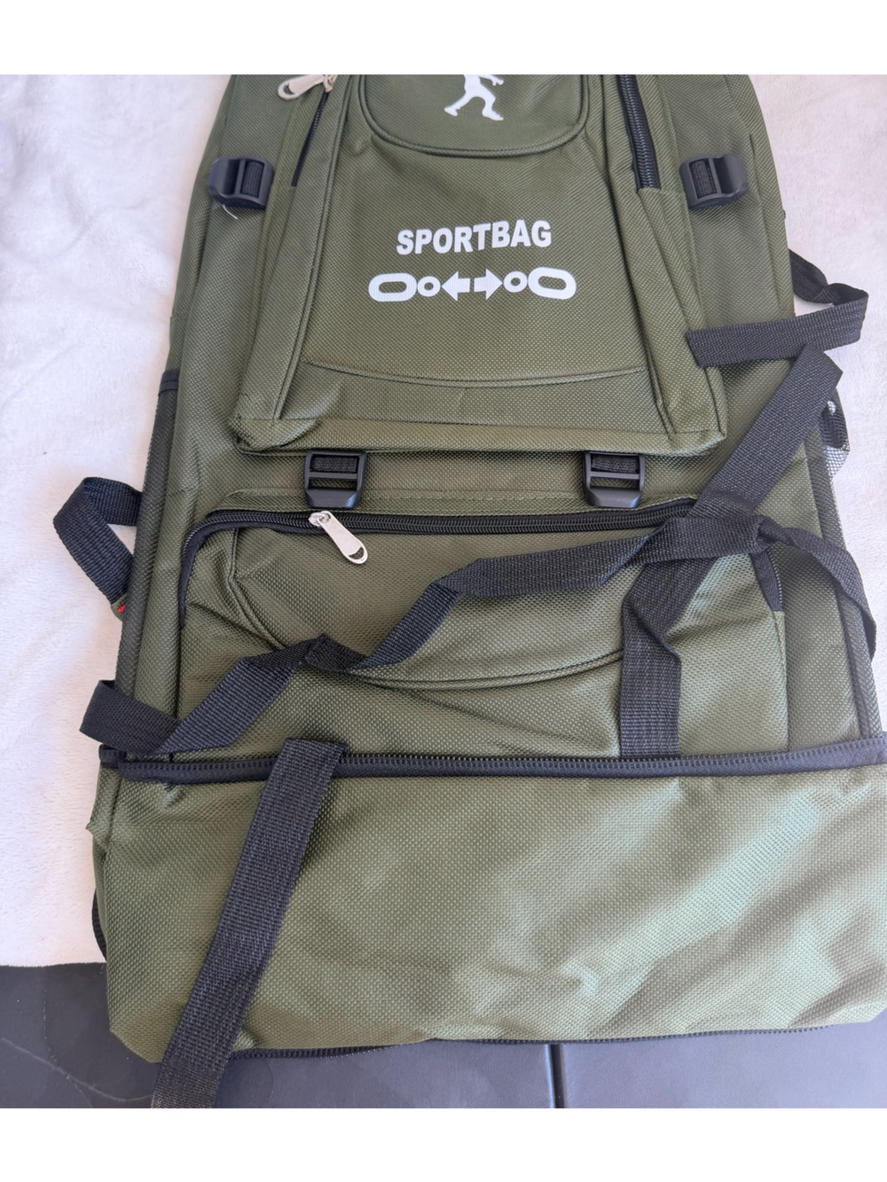 Olive Green Men’s Travel Backpack